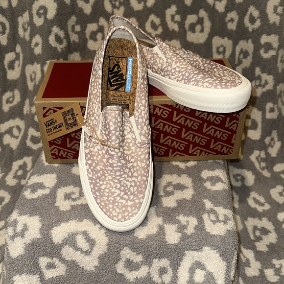 Vans Slip-On Sf Sneaker (Eco Theory) Animal/Ether π New π & Never Worn π - Picture 17 of 17